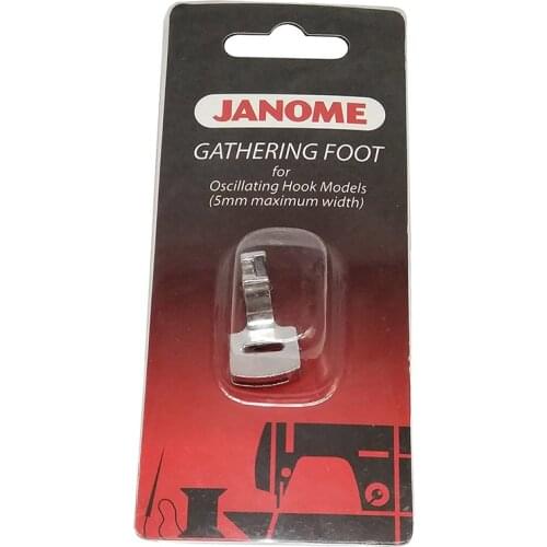 Janome Sewing Machine Gathering Foot part no 200-124-007 5mm maximum width