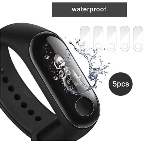Anti-Scratch TPU Soft Full Coverage Protective Film For Xiaomi Mi Band 3 Band3 Miband 3 Wristband Screen Protector Cover Guard