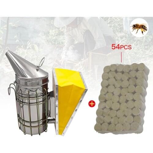Beekeeping Bee Smoker Kit Smoke Bombs Beehive Conical Head American Hive Product Tools For Beekeeper Supplies