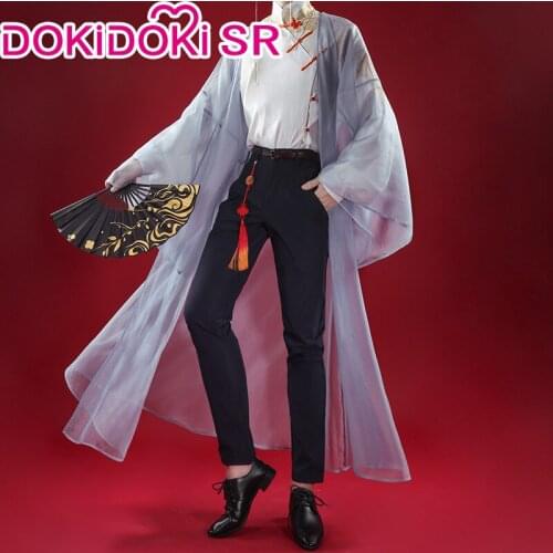 PRE-SALE DokiDoki-SR Anime Cosplay Jujutsu Kaisen Cosplay Gojo Satoru Tang Costume Men Halloween Jujutsu Kaisen Cosplay Gojo