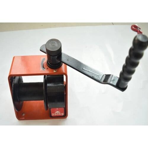 10kN turbine worm hand winch manual winch