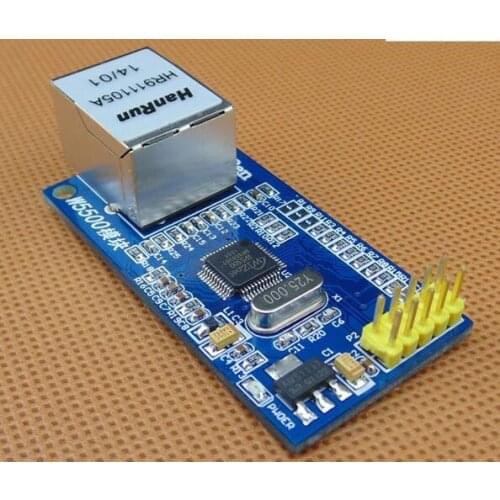 W5500 Ethernet Network Module TCP/IP SPI Interface 51/STM32 Program