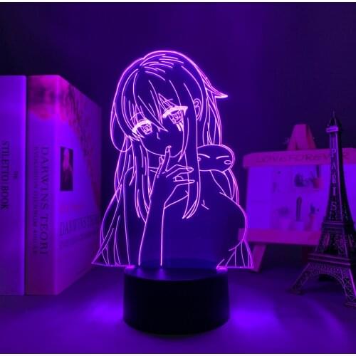 Led Lamp Manga That Time I Got Reincarnated As A Slime Shizue Izawa for Kids Bedroom Decor Slime Isekai Anime 3d Light TenSura