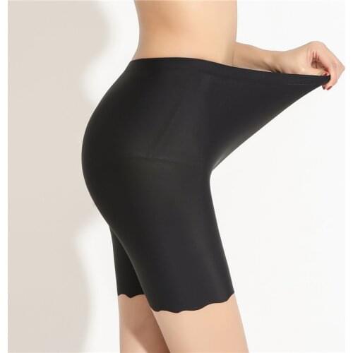 2020 Safety Pants for Women Plus Size 4XL Seamless Skirt Shorts High Waist Soft Comfortable Boxer Panties Ladies Underwear