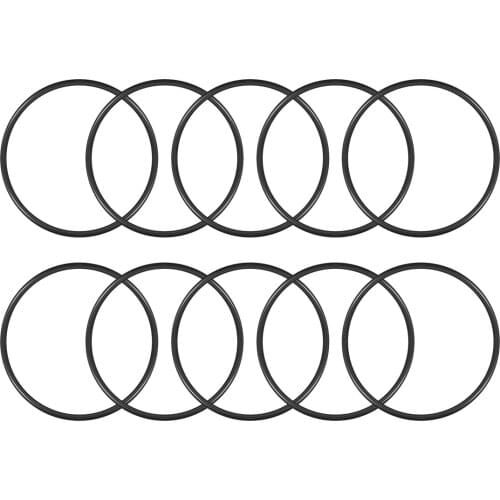 Uxcell O-Rings Nitrile Rubber 110mm x 120mm x 5mm Seal Rings Sealing Gasket 10pcs