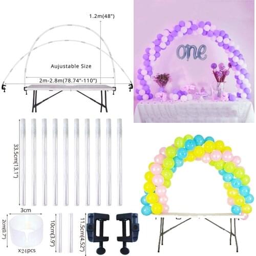 1set Wedding Balloon Arch Ballon Holder Column Stand for Kids Adult Birthday Baby Shower Wedding Balloon Accessories