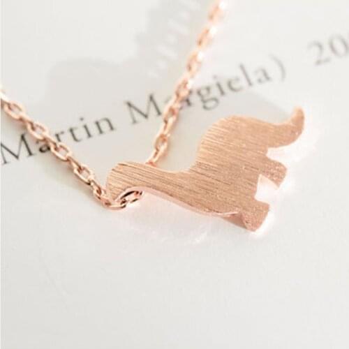 Wholesale10pcs/lot Lovely Small Dinosaur Pendant Gold Silver Rose Gold Color Fashion Women Necklace Free Shipping
