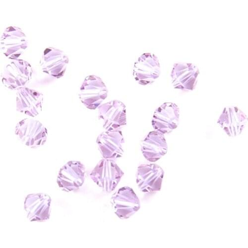 1440pcs 6mm Mixcolor Romantic Lilac Art Glass Bicone Beads Small Quantities for Jewelry Making