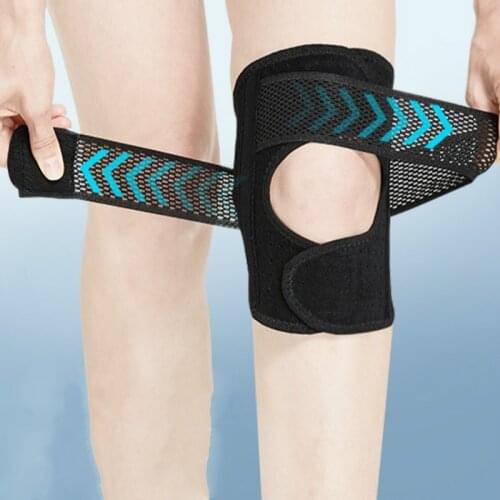 2pcs Breathable Knee Support with Stabilizers Summer Comfortable Patella Knee Brace Pads for Meniscus Tendon Ligament Women Men