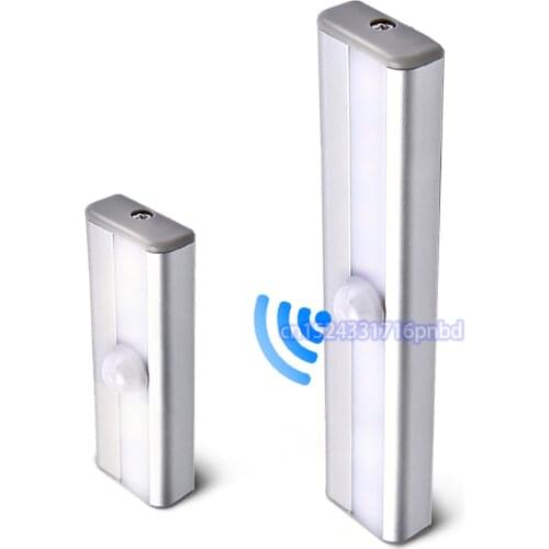 2021 LED Lamp Motion Sensor Night Light for Kitchen Kids Room for Home Dressing table Wardrobe Wall Lamps Toilet Lighting PP100