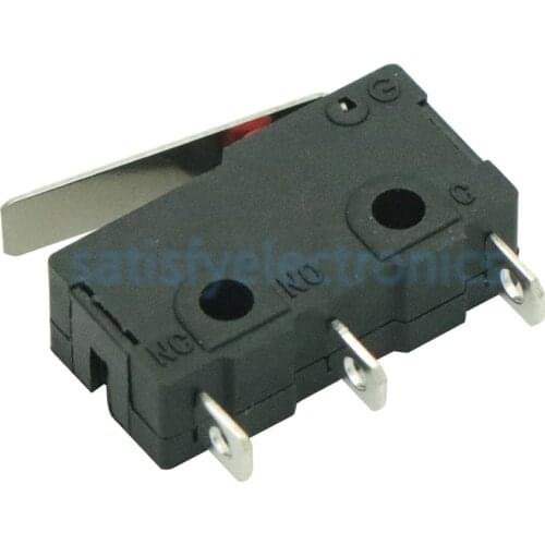 5 PCS New Tact Switch on off KW11-3Z 5A 250V Microswitch 3PIN Buckle