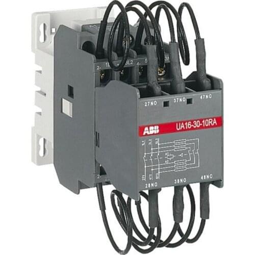 ABB 3-pole contactors for capacitor switching UA16-30-10RA