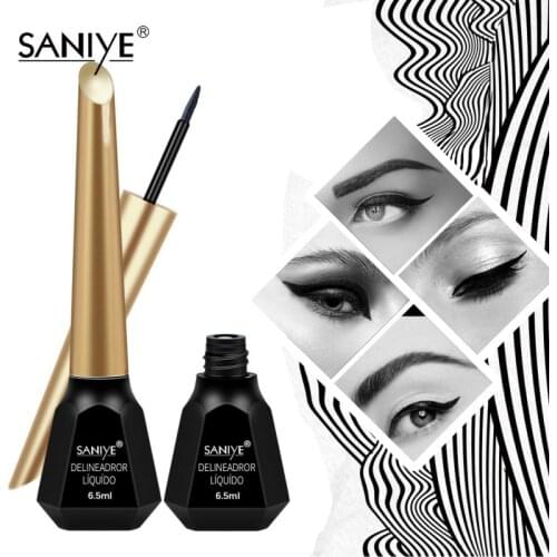 6ML Black Liquid Eyeliner Professional Long-lasting Waterproof Fast Drying Eye Liner Makeup Beauty Tools Natural Eyes Cosmetics