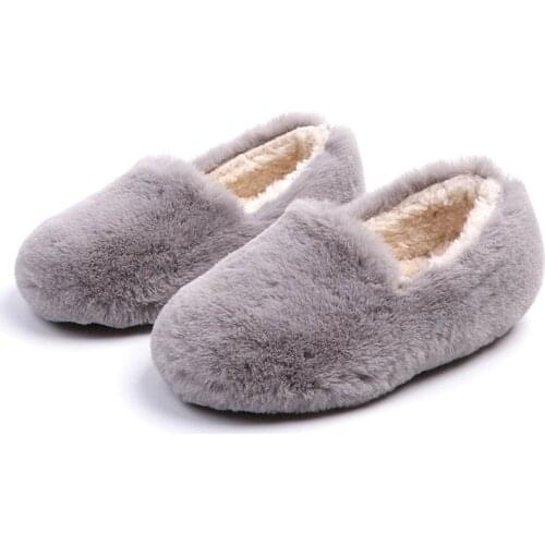 Russia Girls Boys Cotton Shoes Autumn And Winter New Children Plus Cotton To Keep Warm Childrens Home Shoes Fashion Trend Shoe