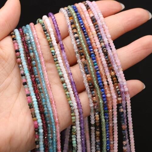 New Style Natural Stone Bead Section Semi-Precious Loose Beads For DIY Jewelry Making Necklace Bracelet Earrings Accessory