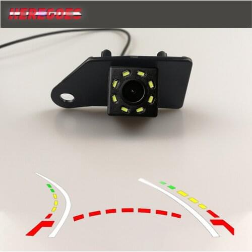 HD Wireless Car CCD Rear Camera Fisheye 12 led dynamic Night Vision bracket Parking For Mitsubishi ASX 2011 2012 2013 2014 RVR