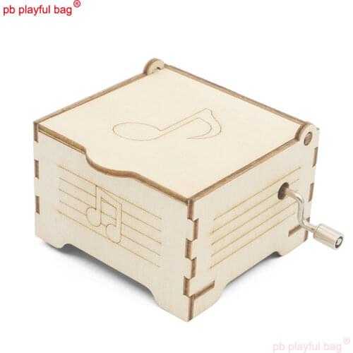 PB Playful Bag STEAM Education DIY music box manual wooden assembly building block Childrens Toys innovative thinking UG82