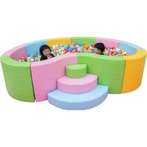 Customized Software Ball Pool Can Be With Balls Kids Playing Ocean Sea Ball Fun Zone Playground Fence YLWS151