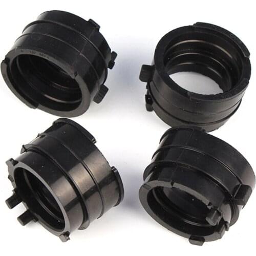 4pcs Motorcycle Carburetor Carb Intake Interface Adapter Joint Boots For Honda CBR400 NC23 NC29 & CB-1 CB400F 1989 1990 1991