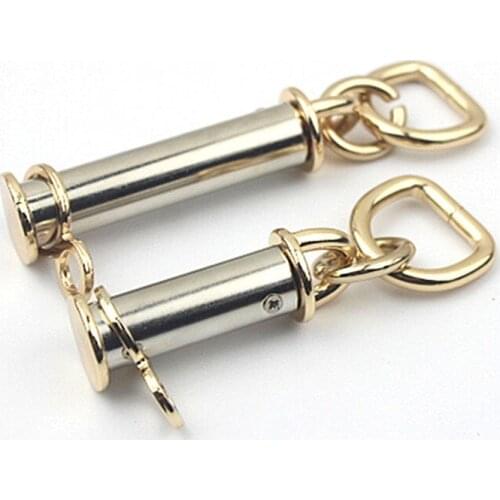 Bag Metal Buckles Tassel Cords Stopper Clasp Handbag Strap Belt Hanging Hook Buckle DIY Hardware Accessories