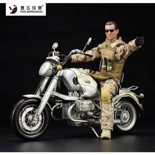 Model Metal 1/6 handmade alloy simulation parts for adult motorcycle