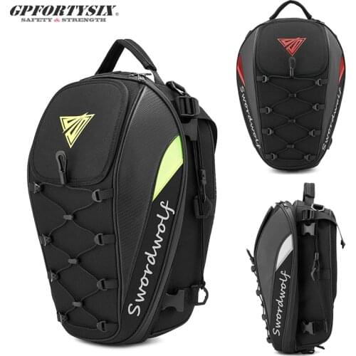 Motorcycle Bag Waterproof Mochila Moto Motorcycle Rear Seat Bag High capacity Motorcycle Helmet Backpack Multifunction Tail Bag