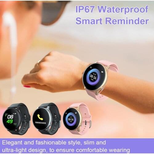 NEW Smart Watch Men Women Sport Watches 1.3inch Screen Fitness Tracker Pedometer Monitor IP67 Waterproof SmartBand Smartwatch