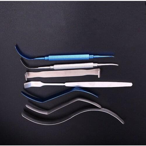 Ophthalmology Deep Eye Draw Hook Double Eyelid Eye Draw Hook Beauty Plastic Surgery Tool Double-head Titanium Alloy Pull Hook