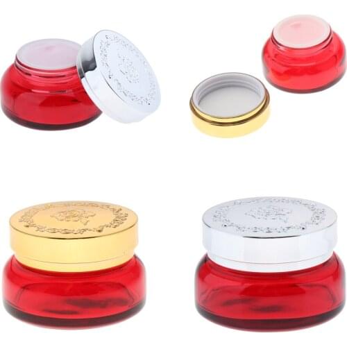 30g/50g Empty Small Glass Jars Cosmetic Cream Gel Containers Bottle Pots