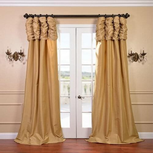 Luxury Curtains for luxury room Window Customized Ready Made Window Treatment/Drapes for Living Room/Bedroom Solid Color Panel