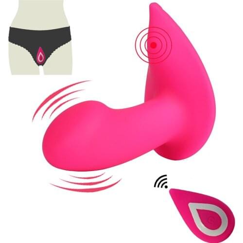 Silicone Sex Rechargeable Wearable G-spot Dildo Vibrator Wireless Remote Vagina Stimulator Anal Vibrator Panties Erotic Sex Toys