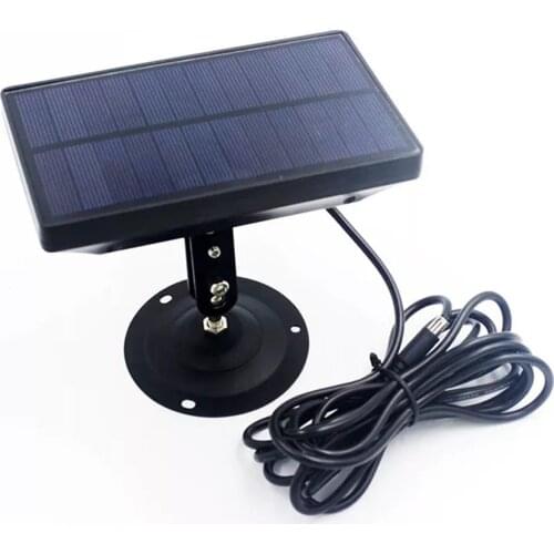 Solar Panel for Rechargeable Battery Otudoor Camera 1800mah 9V Waterproof Solar Panel Hunting Camera