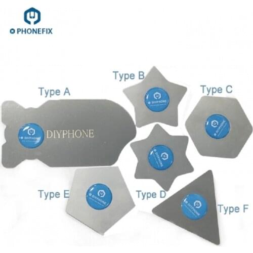 PHONEFIX Stainless Steel Thin Blade Triangle LCD Screen Blade Disassemble Tools for iPhone iPad Cell Phone Repair Tools