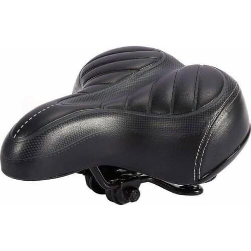 Comfortable Wide Large Bum Bicycle Gel Cruiser Extra Sporty Soft Pad Saddle Seat Suitable For Any Type Of Bicycle