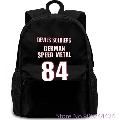 DESTRUCTION Official SENTENCE OF DEATH Big Teutonic Four of Thrash MetalRound Cheap Price women men backpack laptop travel