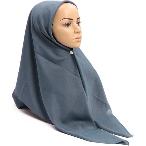 110*110cm square cotton scarf women muslim hijab scarf islamic femme musulman soft headscarf shawls and wrap pashmina scarves