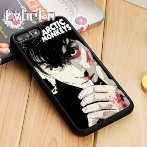 LvheCn Arctic Monkeys Design Phone Case Cover For iPhone 5 6 6s 7 8 plus 11 12 Pro X XR XS Max Samsung Galaxy S6 S7 edge S8 S9