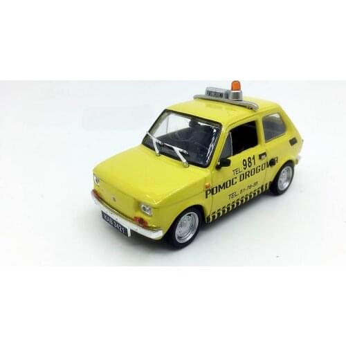 DE A 1:43 FIAT 126P Alloy model car Metal toys for childen kids diecast gift