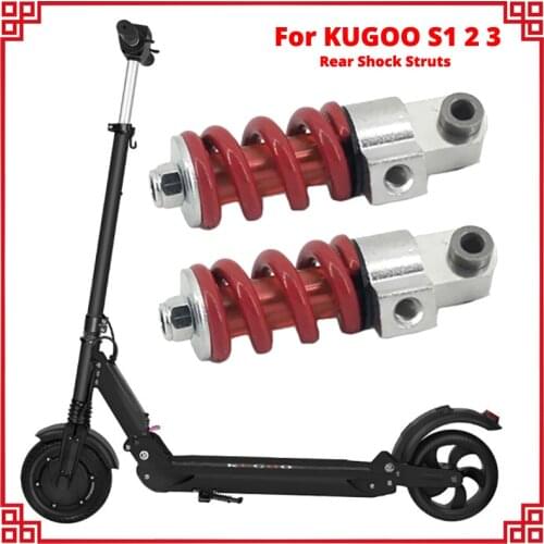 Rear Shock Struts Parts Rear Suspension Bumper Spring Shock Absorber For KUGOO S1 S2 S3 Electric Scooter Accessories