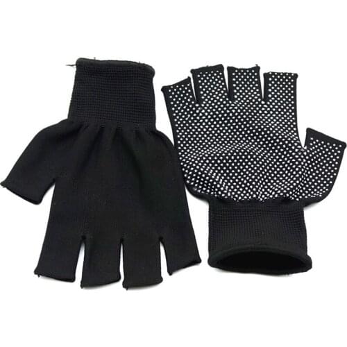 Breathable Anti-slip Nylon Cycling Gloves Outdoor Gym Sports Yoga Exercise Half Finger Gloves MTB Bike Bicycle Gloves