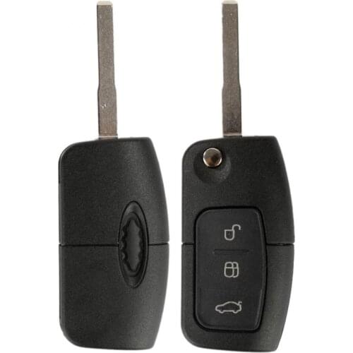 3 Buttons Remote Auto Car Key Shell For FORD Focus Fiesta C Folding Flip Remote Key Shell Replacement Remote Key Shell