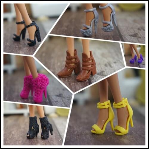 Doll shoes / Flat shoes , High heeled shoes Sandal Accessories For 1/6 Barbie Xinyi FR Doll / for 30cm doll