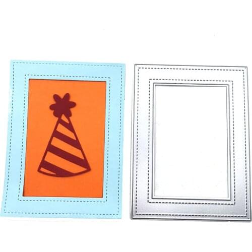 Julyarts Frame Metal Die Cut Craft Cutting Dies Card Making Stencil for DIY Scrapbooking-photo Album Decorative Paper Cards