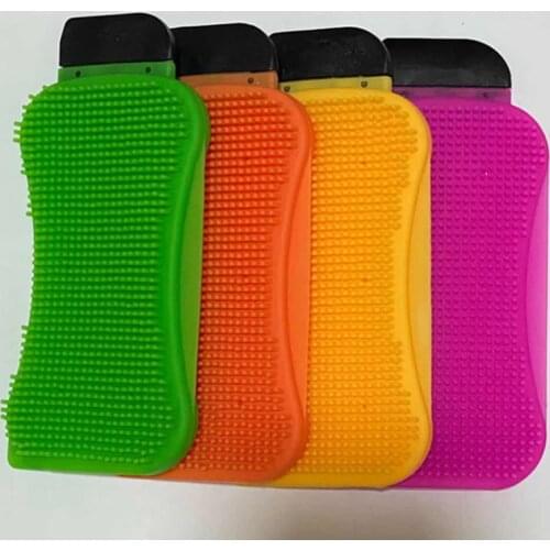 Multifunction Silicone Washing Sponge Kitchen Cleaning Bowl Pan Bowl Dish Brush Hot New 3 In 1 Silicone Kitchen Cleaning Brush