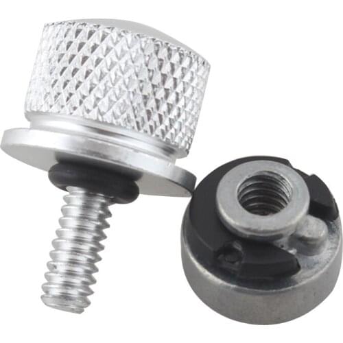 Motorcycle Chrome Billet Aluminum Rear Fender Seat Bolt Screw Nut Kit For Harley-Davidson Touring 1996-Later Universal Parts