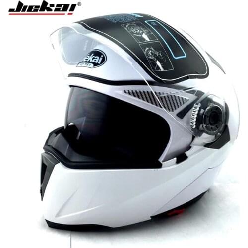 JIEKAI 105 Motorcycle helmets Flip up double visors helmet Racing Full face Moto Casco SizeM-2XL Motorcycle helmets