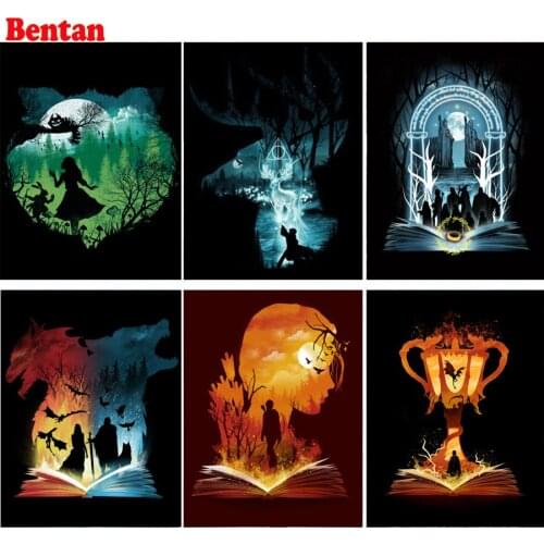 Classic movie series Diy 5D Diamond Painting Adults Arts and Crafts Kit Mosaic Handmade Cross Stitch Beads Embroidery Diamond