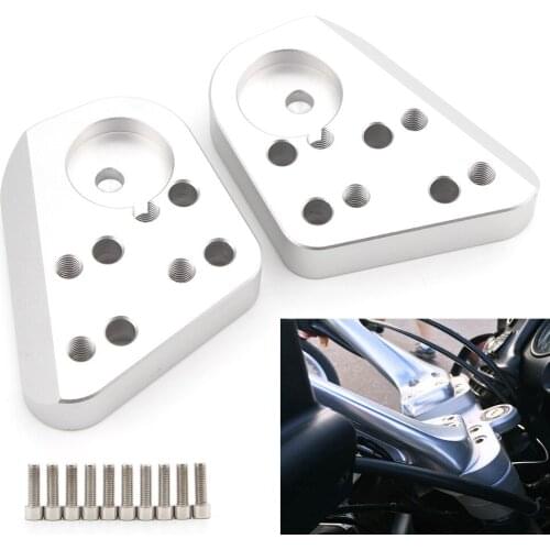 Motorcycle Handlebar Riser Mount Handle Clamp kit For BMW R1200RT R1150RT R1100RT R1100R R1150R R 1100 1150 1200 RT 1994-2013