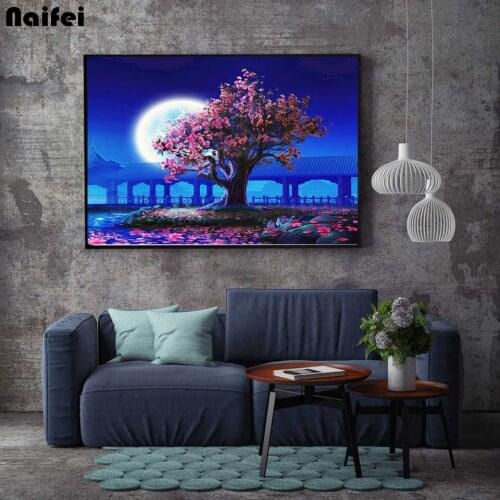 Картины по номерам пейзажи Naifei China At AliExpress