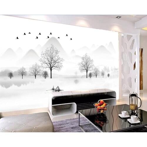 Beibehang wall papers home decor Custom wallpaper abstract woods tv sofa background wall 3d wallpaper papier peint mural 3d